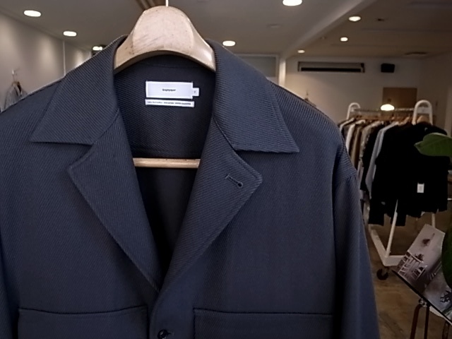 Graphpaper Wool Kersey Fatigue Shirt_d0269455_20474399.jpeg
