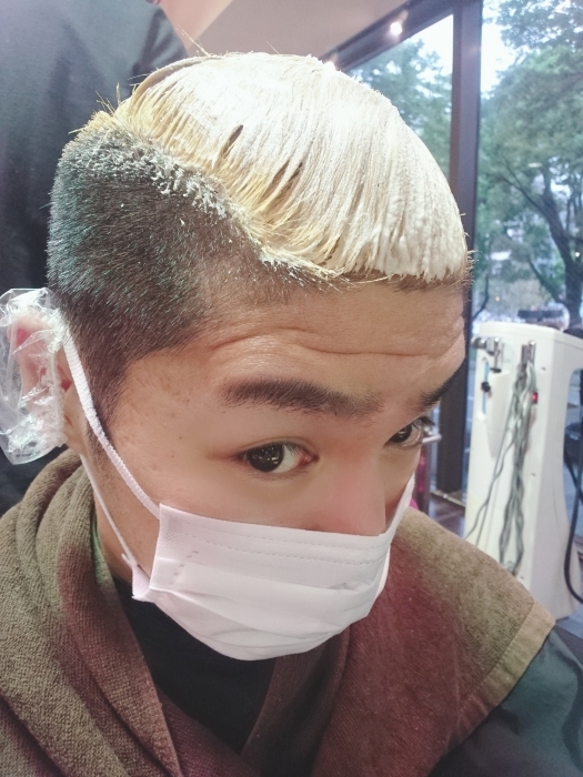 秋色ブリーチ&カラー_a0272765_09213350.jpg