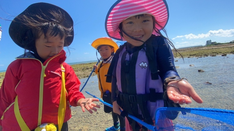 青空ようちえん〔週末〕秋の海辺あそび（10/3）夏から秋へ涼しい風のなかでの海はどんなことが楽しい？親子で１日いろいろな海の遊びを見つけよう！　#中城村_d0363878_17483706.jpg