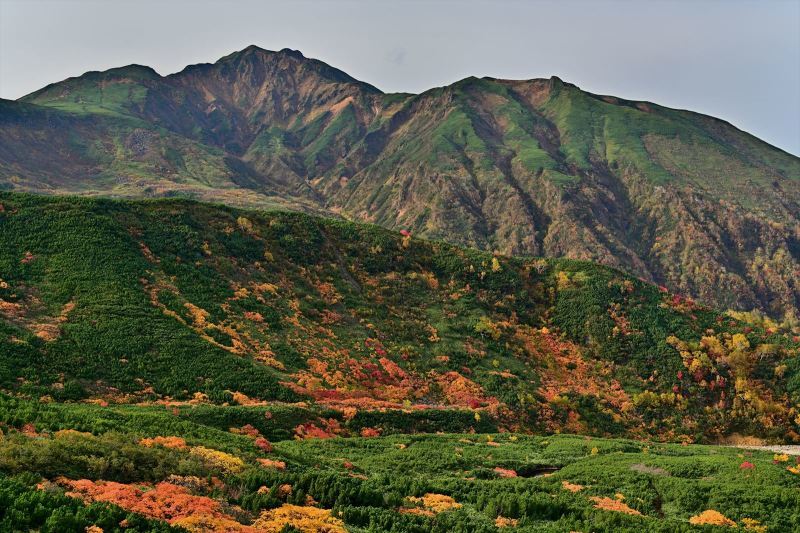 最高の紅葉！ 三段山　崖尾根コース　2020.10.4_a0145819_06412129.jpg