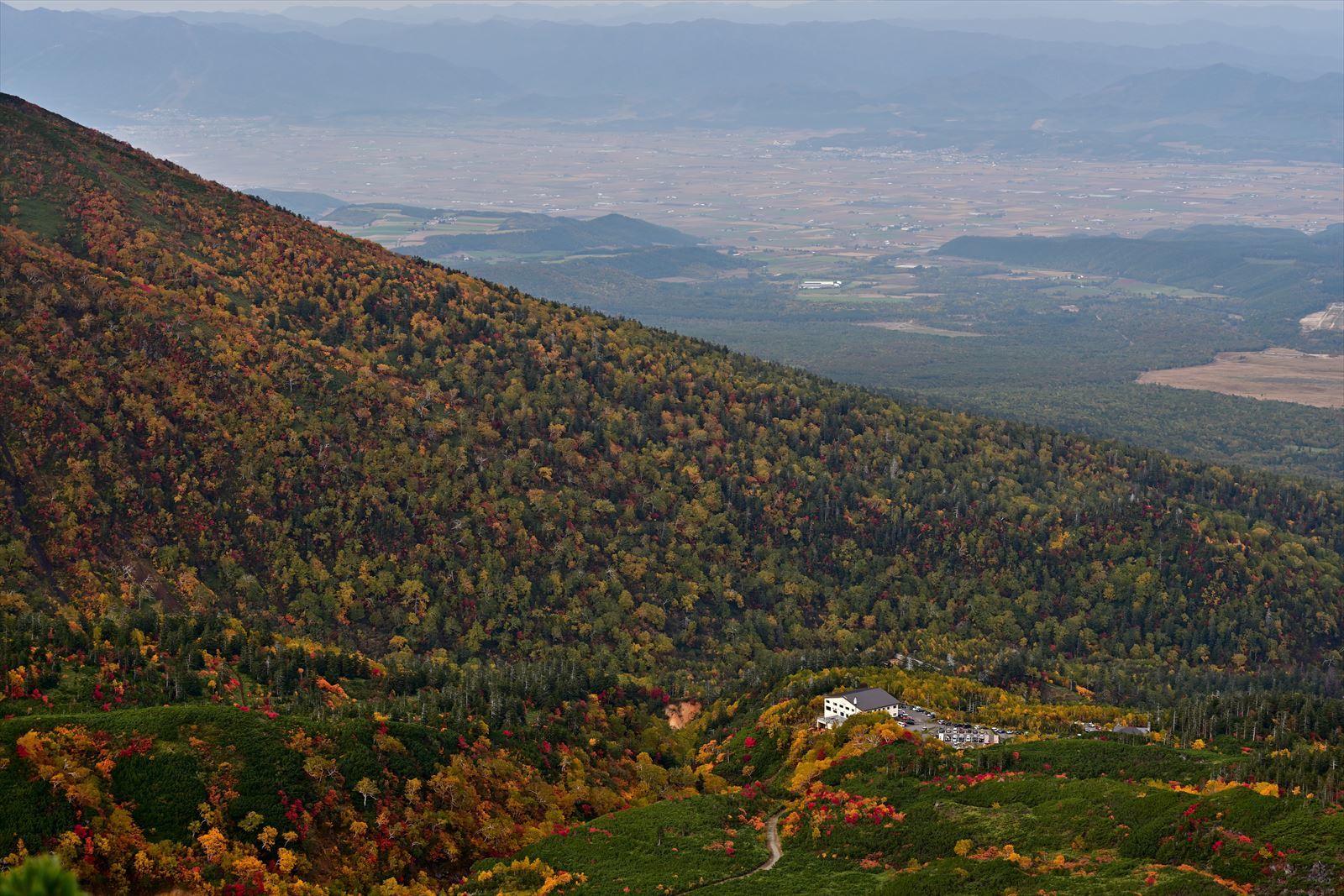 最高の紅葉！ 三段山　崖尾根コース　2020.10.4_a0145819_13062589.jpg