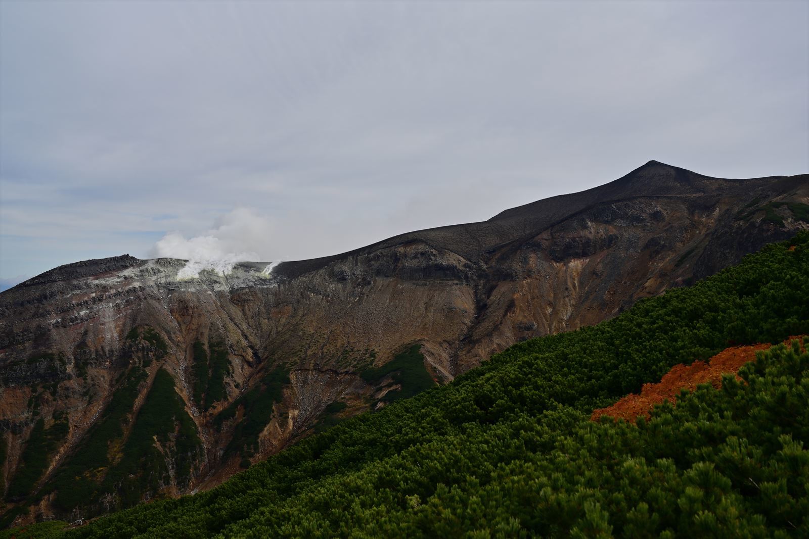 最高の紅葉！ 三段山　崖尾根コース　2020.10.4_a0145819_13143835.jpg