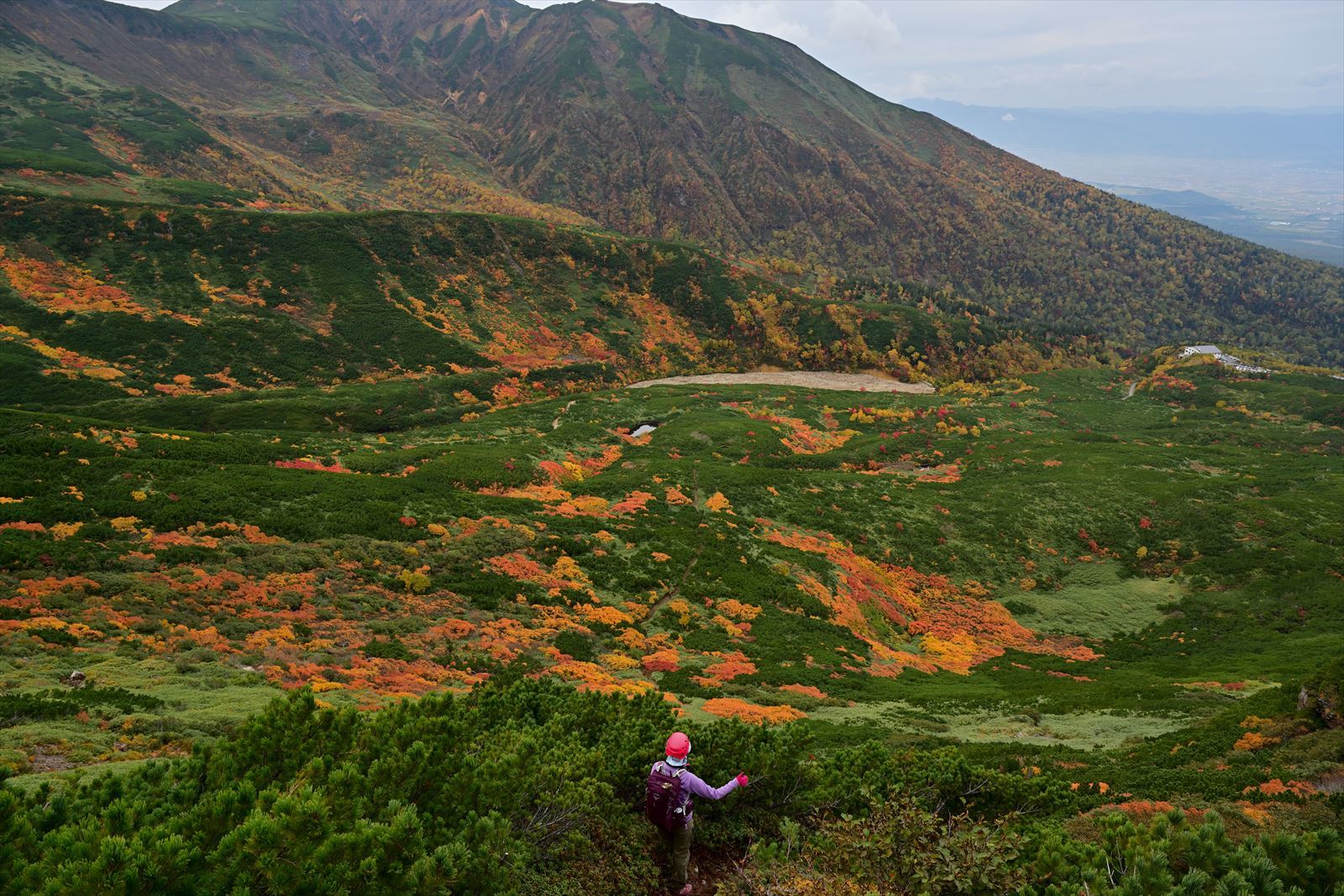 最高の紅葉！ 三段山　崖尾根コース　2020.10.4_a0145819_13425228.jpg