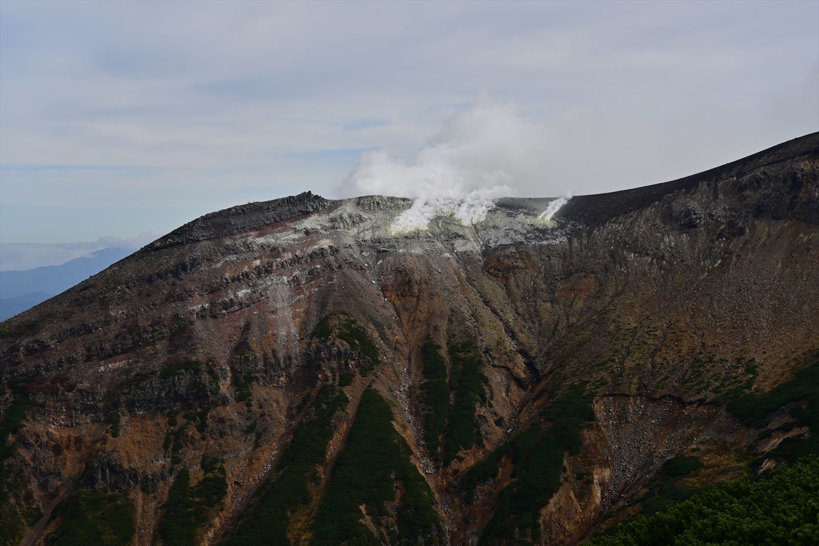 最高の紅葉！ 三段山　崖尾根コース　2020.10.4_a0145819_19325948.jpg