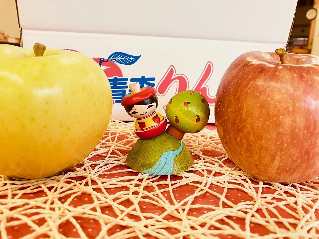 10月5日 つがるしるしのりんご&こけしぎふと2020_e0318040_14341927.jpg