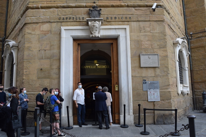 メディチ家礼拝堂 フィレンツェ ローマより愛をこめて
