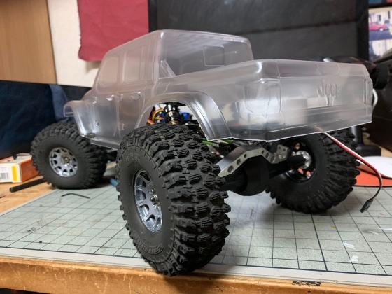 スケールクローラーのボディ塗装 : WKクローリング日記 Ver.3