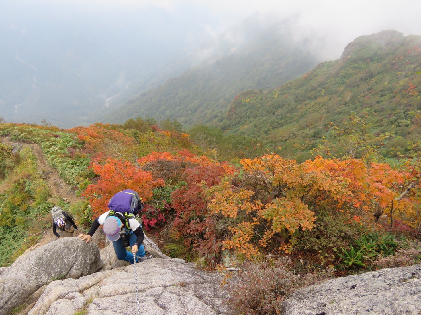 紅葉の白毛門_a0309917_10471791.jpg