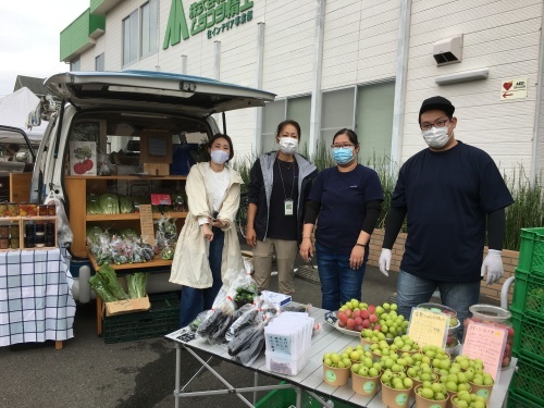 vol.116 はけのおいしい朝市 in Murakoshi Parking ありがとうございました!_a0123451_17223710.jpg