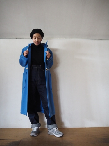 LENO DUFFLE COAT : CASA NICE DAYS LENO DUFFLE COAT : CASA NICE DAYS