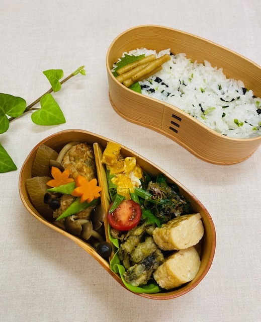 lunch box ×3 前日に準備しておくと・・・_a0165160_17023096.jpg