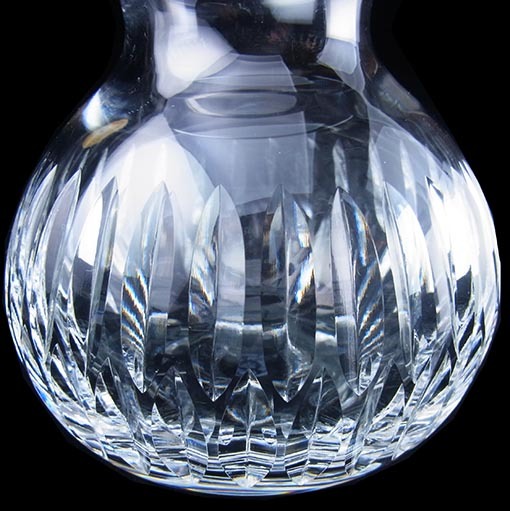 Åアンティーク 高級重厚クリスタル フランス カメイガラス 金彩花瓶 ルビー色