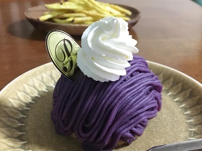 やめられない止まらない 芋けんぴ と紫芋のモンブラン La La La Kitchen 2 やめられない止まらない 芋けんぴ と紫芋のモンブラン La La La Kitchen 2