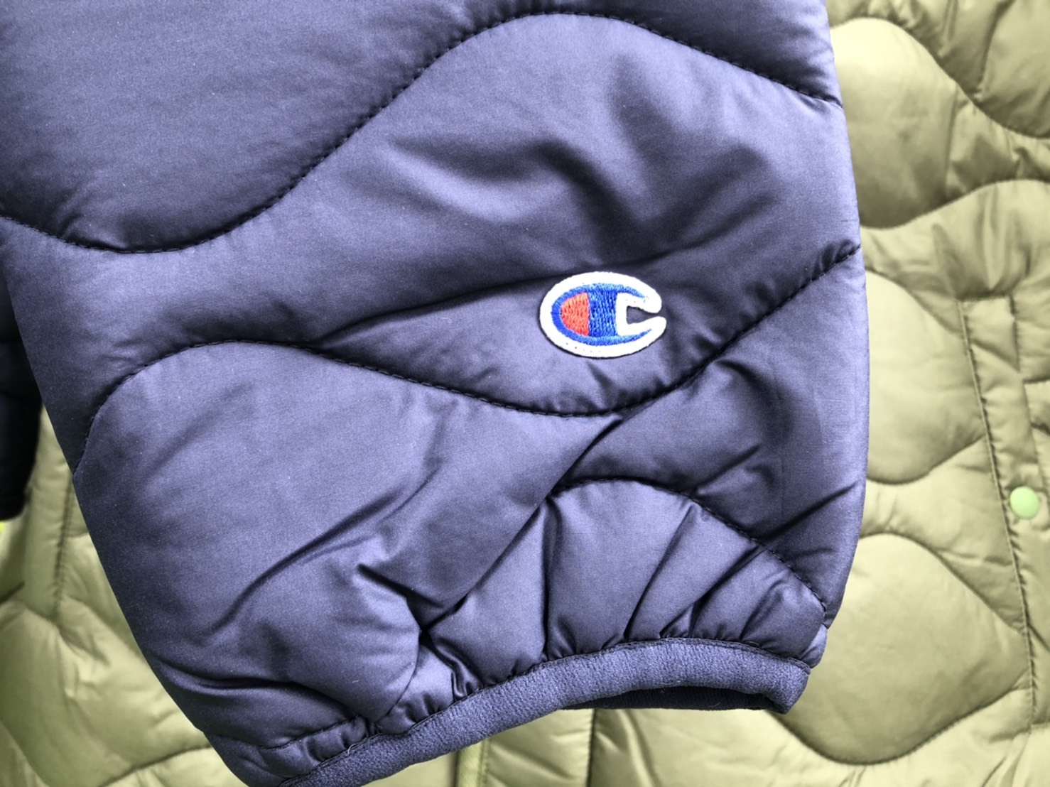 ■champion/キルトスナップジャケット_b0139233_11390237.jpg