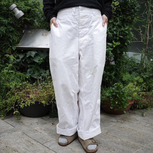field trouser しろ_d0364239_20120546.jpg