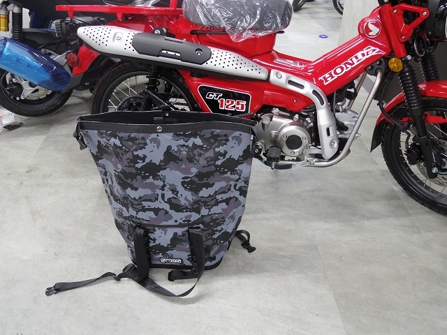 入荷しました Ct125 アウトドアソフトバッグ バイクの横輪