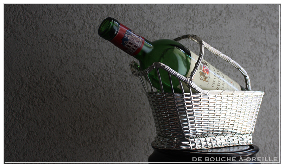 クリストフル製 アンティークのパニエ ボトルバスケット Christofle porte bouteille その3_d0184921_14120281.jpg