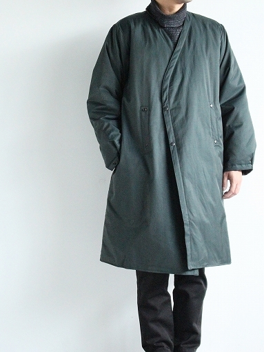South2 West8 (S2W8) V Neck Down Coat : 『Bumpkins putting on airs』