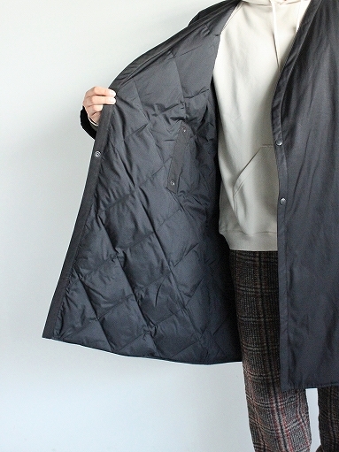 South2 West8 (S2W8) V Neck Down Coat : 『Bumpkins putting on airs』