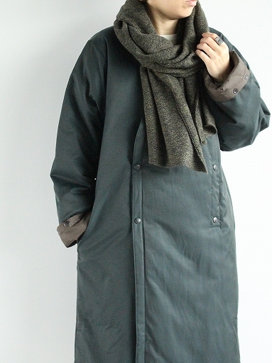 South2 West8 (S2W8) V Neck Down Coat : 『Bumpkins putting on airs』
