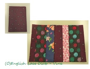 ソーイング ビー２ 5週目 Vine S Note ボビンレース ファブリックボックス