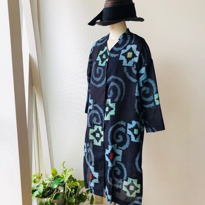 着物リメイク・夏のお着物からロングコート_d0127925_12450597.jpg