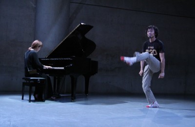 「ダンスブリッジ」近藤良平版3日目は歌手の坂本美雨さんが登場_d0178431_02282585.jpg