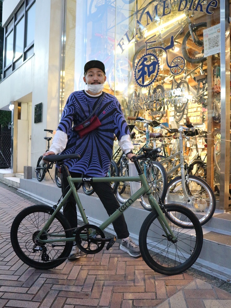 10月12日　渋谷　原宿　の自転車屋　FLAME bike前です_e0188759_18542000.jpg