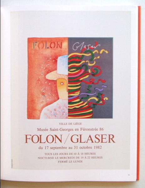 フォロンのポスター集「Folon. Les Affiches(2)」 : フォロニアム