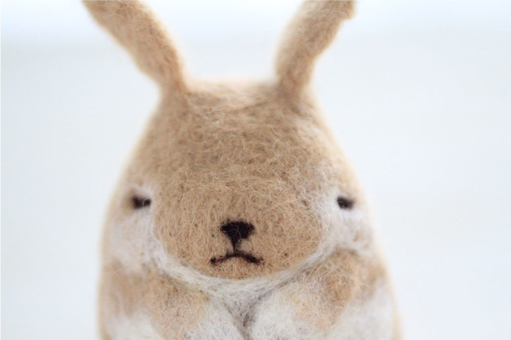 ビスカッチャのポーチ Wool 1