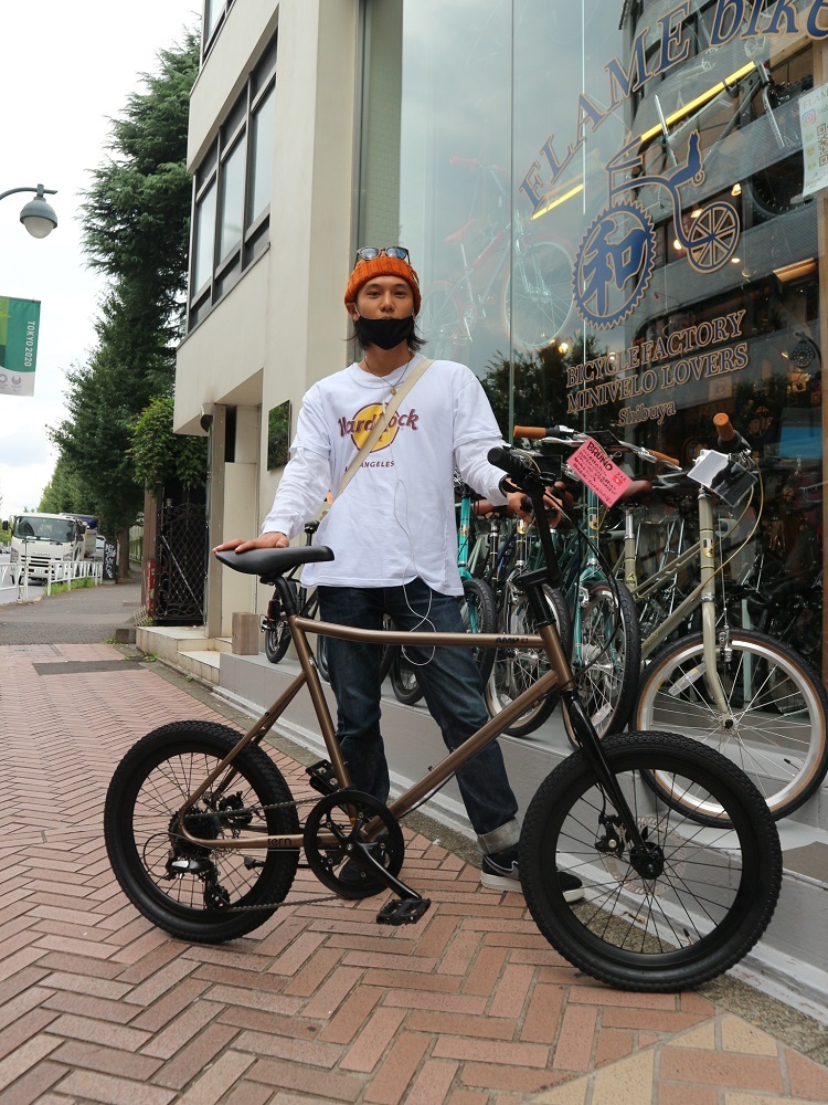 10月13日　渋谷　原宿　の自転車屋　FLAME bike前です_e0188759_18351082.jpg