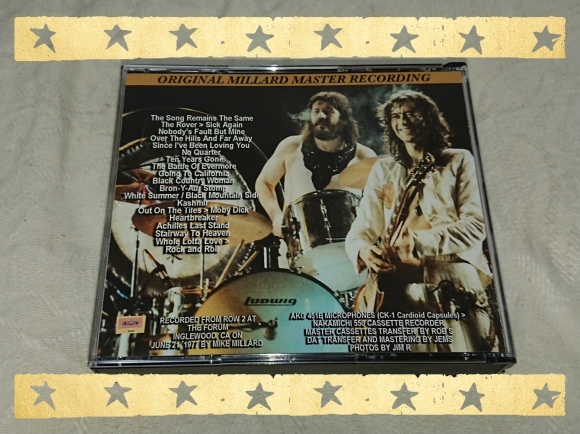LED ZEPPELIN / FORUM1977 The Lost And Found Mike The MICrophone Tapes Volume 50_b0042308_17353268.jpg