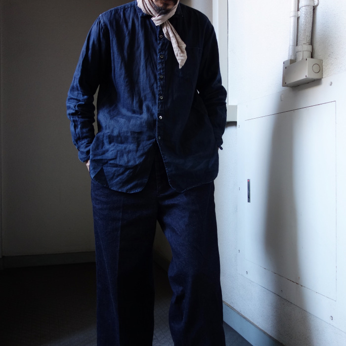 12月の製作 / classic wide denim trousers_e0130546_12400538.jpg