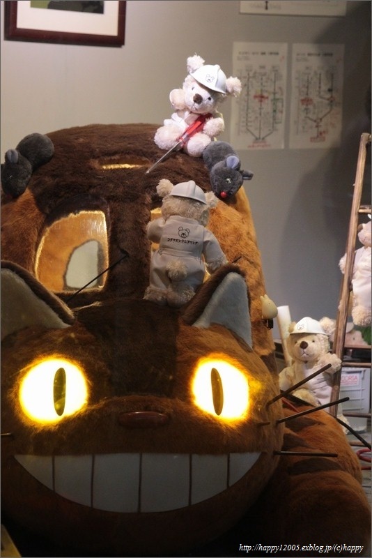 となりのトトロ 伊豆テディベアミュージアム トトロぬいぐるみ展