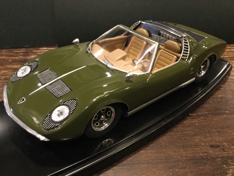 ランボルギーニ ミウラ ILZRO Zn75 Type 1969(オオタキ 1/16 改 ランボルギーニ ミウラ ILZRO Zn75 Type 1969(オオタキ 1/16 改