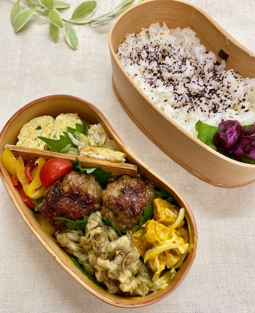 lunch box ×3 きのこ類♪_a0165160_15191648.jpg