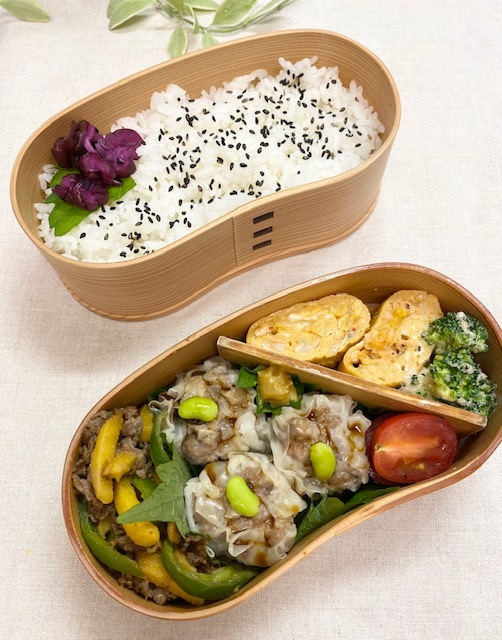 lunch box ×3 きのこ類♪_a0165160_15205340.jpg