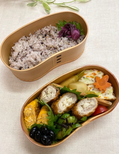 lunch box ×3 きのこ類♪_a0165160_15225632.jpg