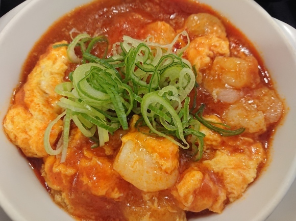 10/18 松屋 海老チリ定食生野菜豚汁変更\\830_b0042308_15534127.jpg