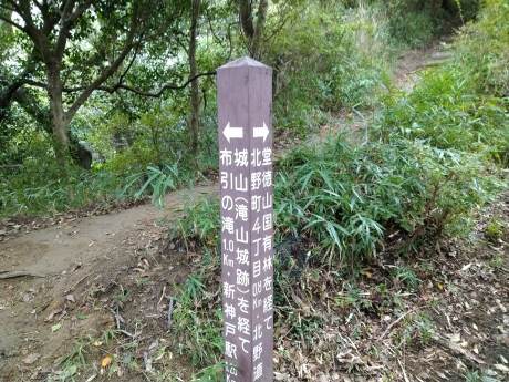 北野背山道~再度山~七三峠 マイナールートの山歩き_c0218841_19313638.jpg