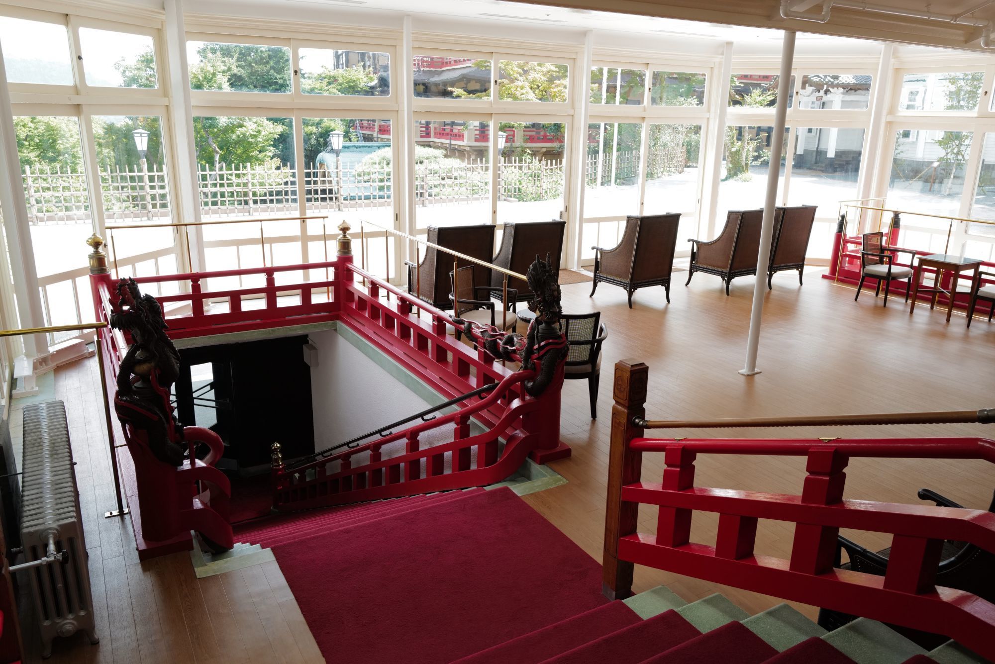 【登録有形文化財|富士屋ホテル】 〜 箱根屈指の老舗高級ホテル 駐車場、建物見学情報など_b0212342_12260280.jpg