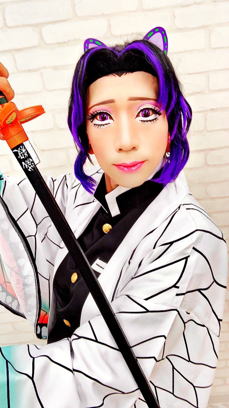 10 17 胡蝶しのぶコスプレ Hair Garage Street かまぼこのひとり言 10 17 胡蝶しのぶコスプレ Hair Garage Street かまぼこのひとり言