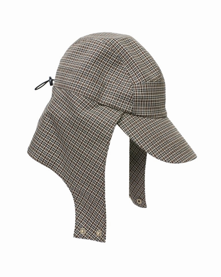 Name. COTTON PLAID AVIATOR HAT_d0269455_08051819.jpeg