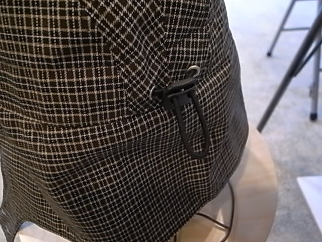 Name. COTTON PLAID AVIATOR HAT_d0269455_08060346.jpg