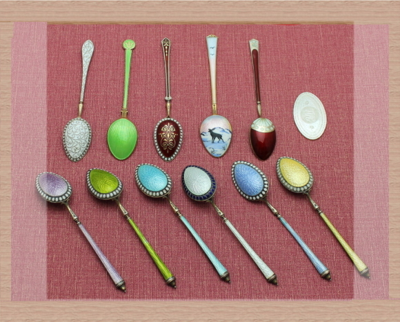 北欧の小さな銀のスプーン達 : 銀器とナイフに魅せられて