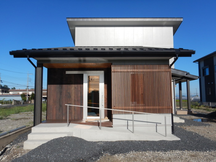 美容室 ピエロ様 栃木市今泉町 完成 栃毛木材工業 美容室 ピエロ様 栃木市今泉町 完成 栃毛木材工業