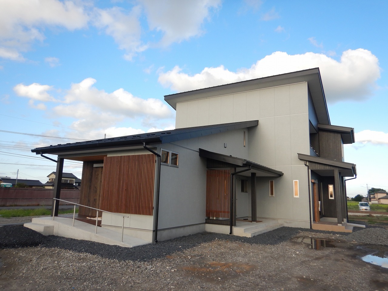 美容室 ピエロ様 栃木市今泉町 完成 栃毛木材工業 美容室 ピエロ様 栃木市今泉町 完成 栃毛木材工業
