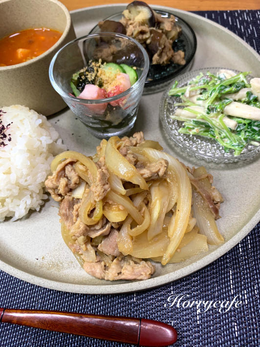 いつものおかずをワンプレートに カフェ風おうちごはん 趣味とお出かけの日記 いつものおかずをワンプレートに カフェ風おうちごはん 趣味とお出かけの日記
