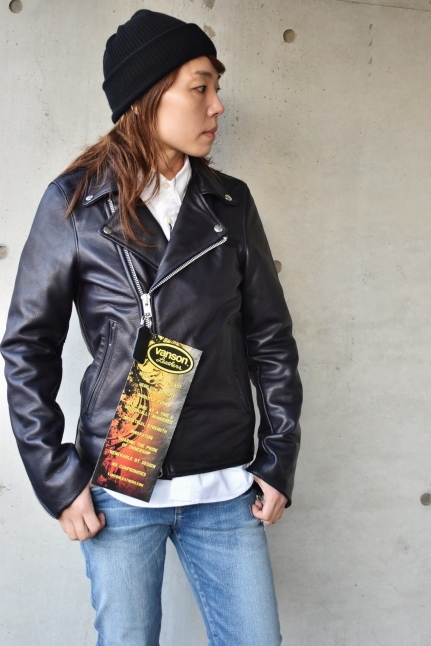 Vanson C2 LEATHER RAIDER JACKET_d0152280_09010960.jpg