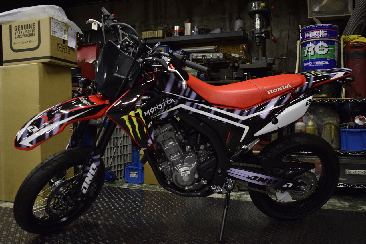 ホンダ Crf250l M カスタム Lightning モンスター ニューグラフィック Scsブログ